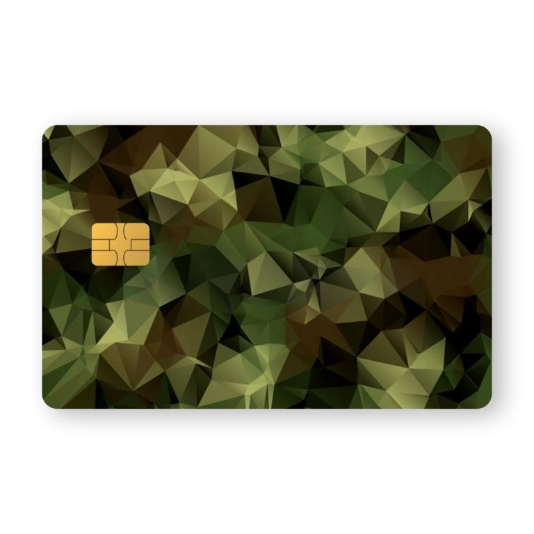 Camouflage Credit/Debit Card Wrap