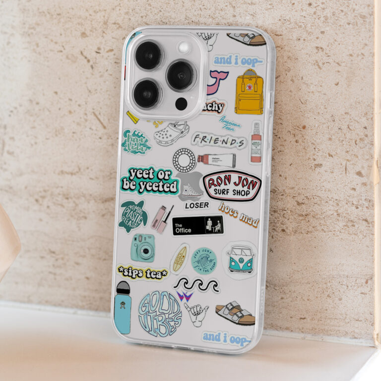 Good Vibes Clear Silicone Case