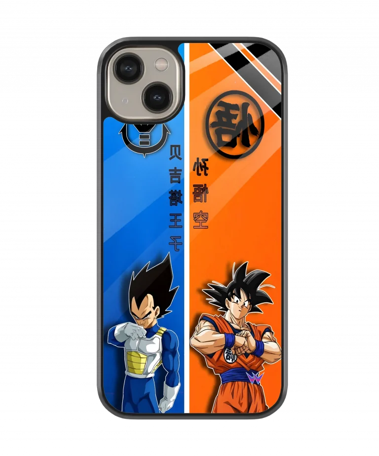 Goku & Vegeta Glass Case