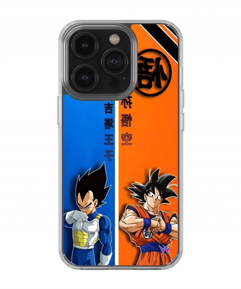 Goku & Vegeta Silicone Case