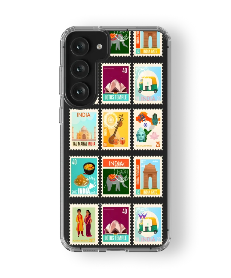 Bharat Stamps Clear Case