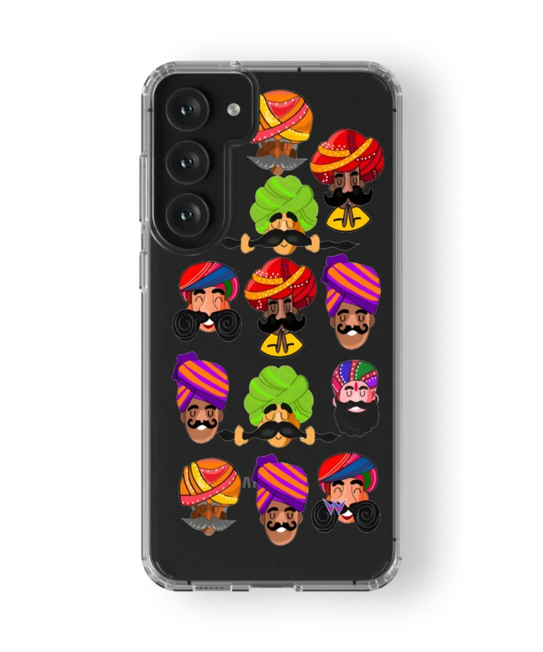 Mustache Clear Case