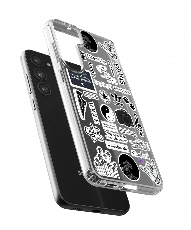 Opposite Clear Silicone Case