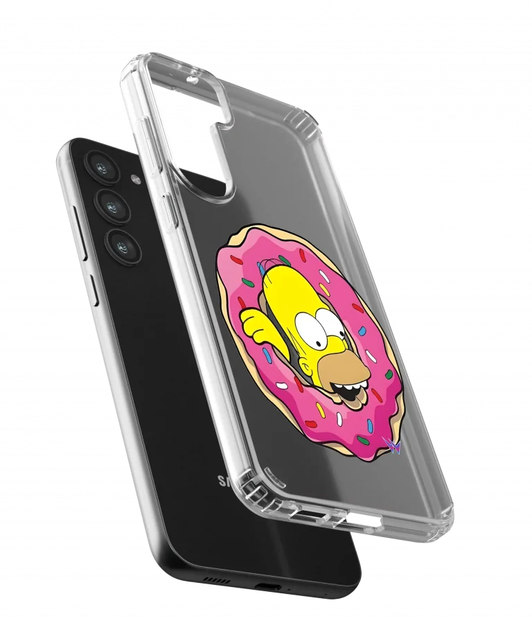 Simps Doughnut Clear Case