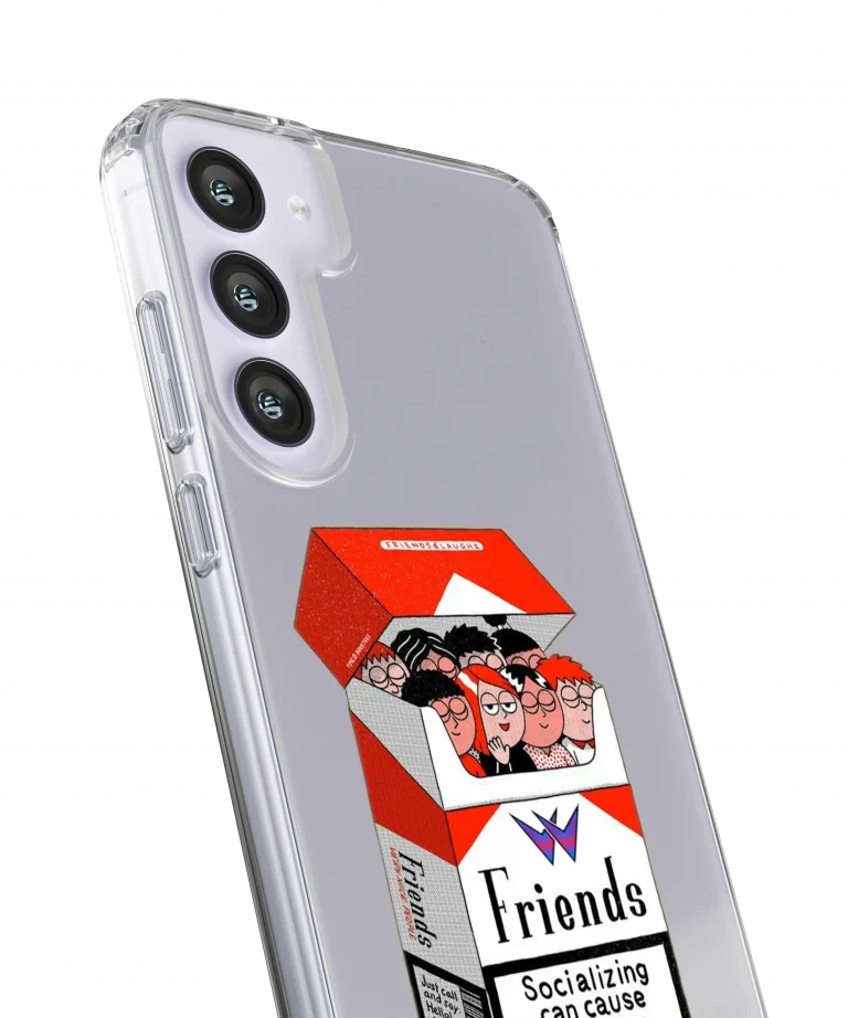 Friends Pack Clear Silicone Case