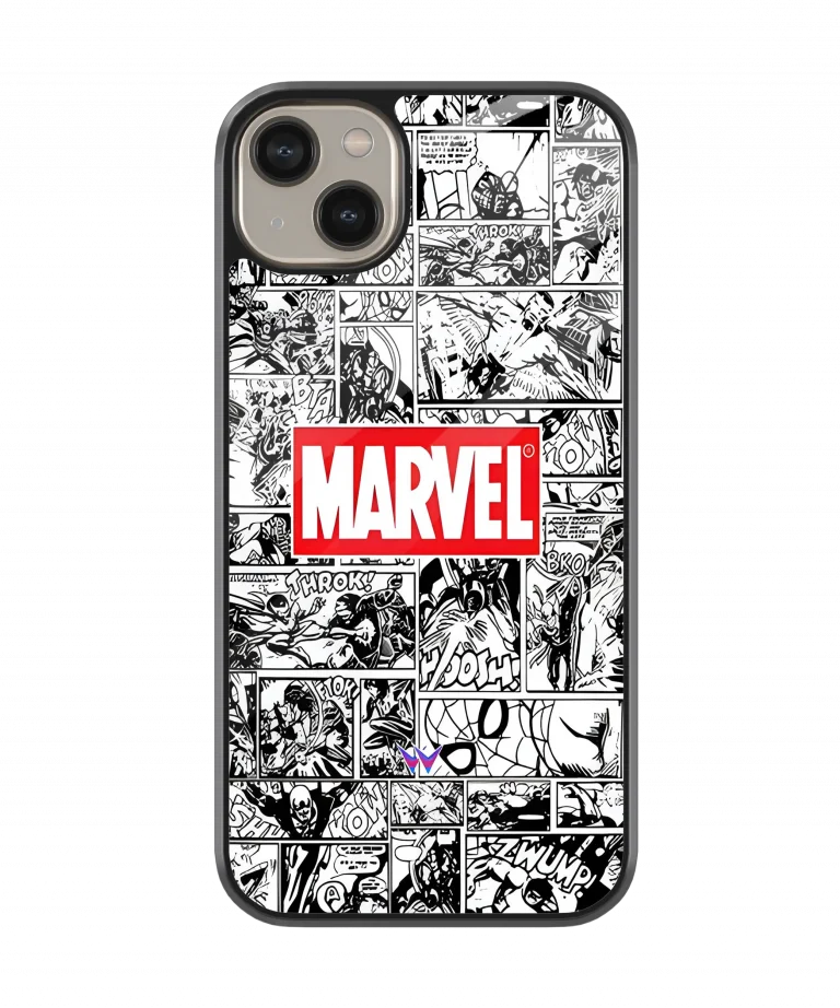 Marvel Doodle Glass Case