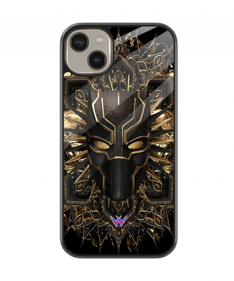 Black Panther Glass Case