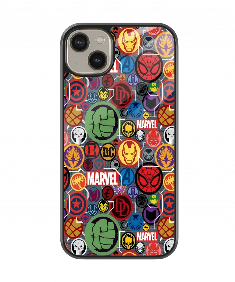 Avengers Cap Glass Case