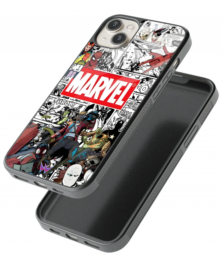 Marvel Color Glass Case