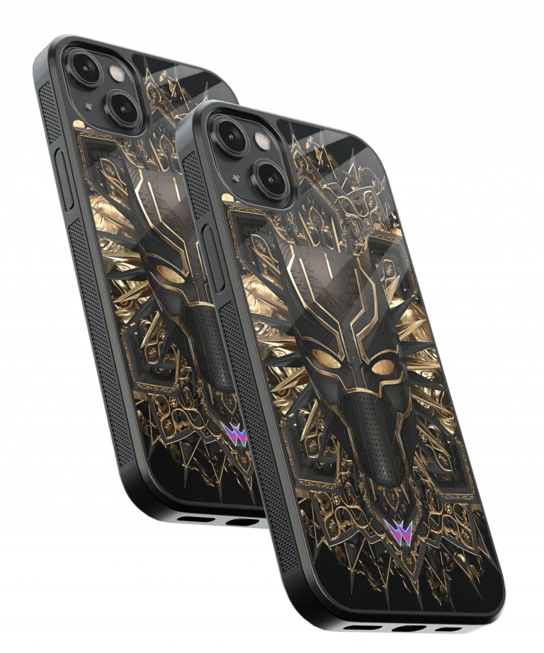 Black Panther Glass Case