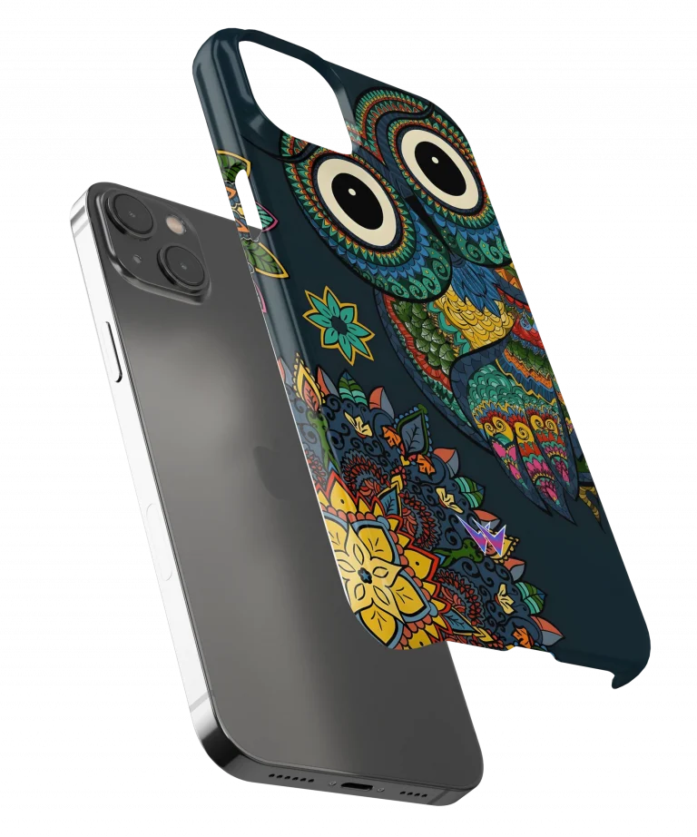 Mandala Owl Hard Case