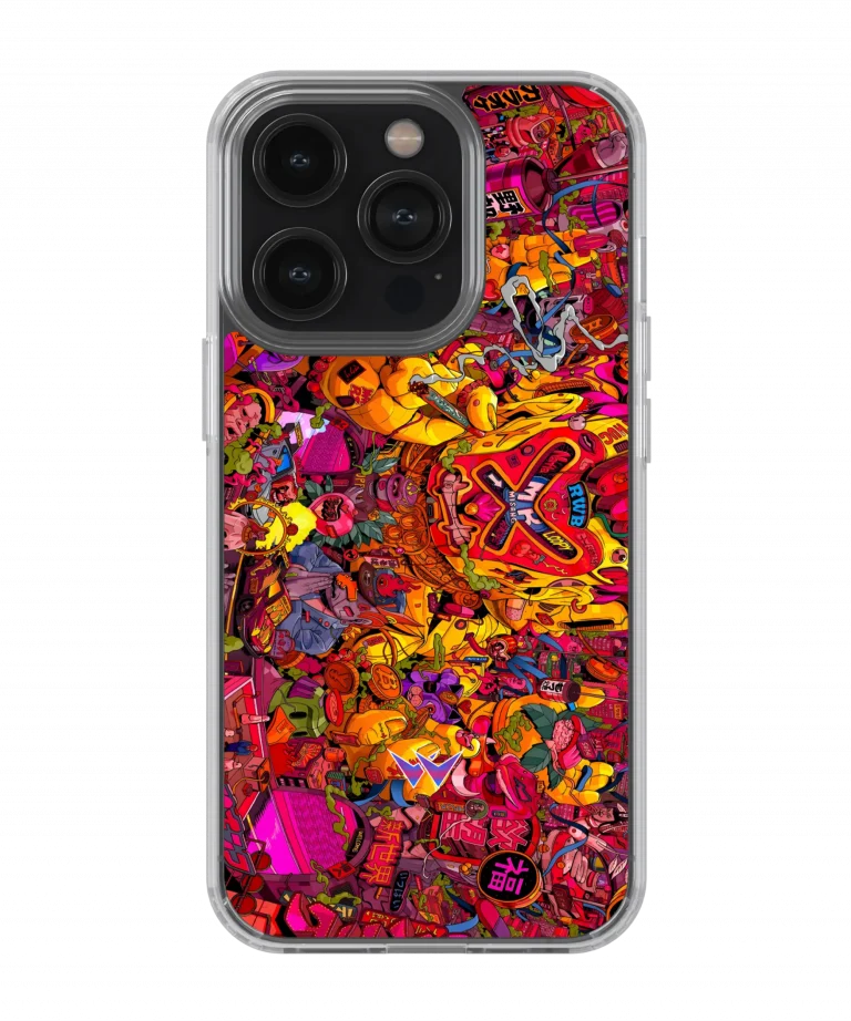 Monster Collage Silicone Case