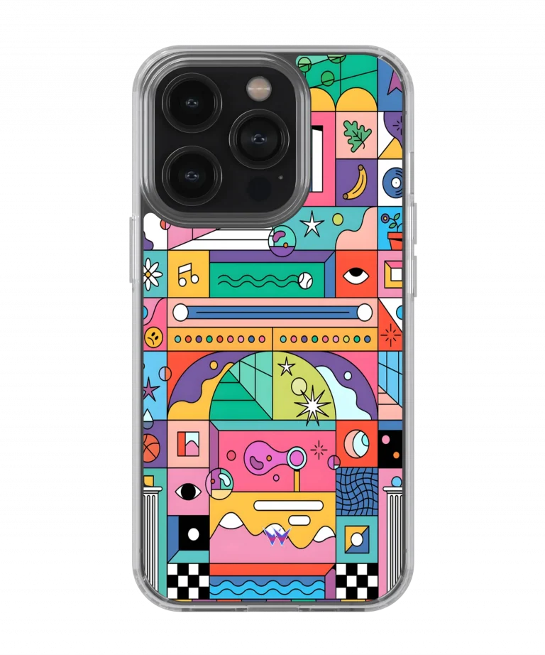 Color Doodle Silicone Case