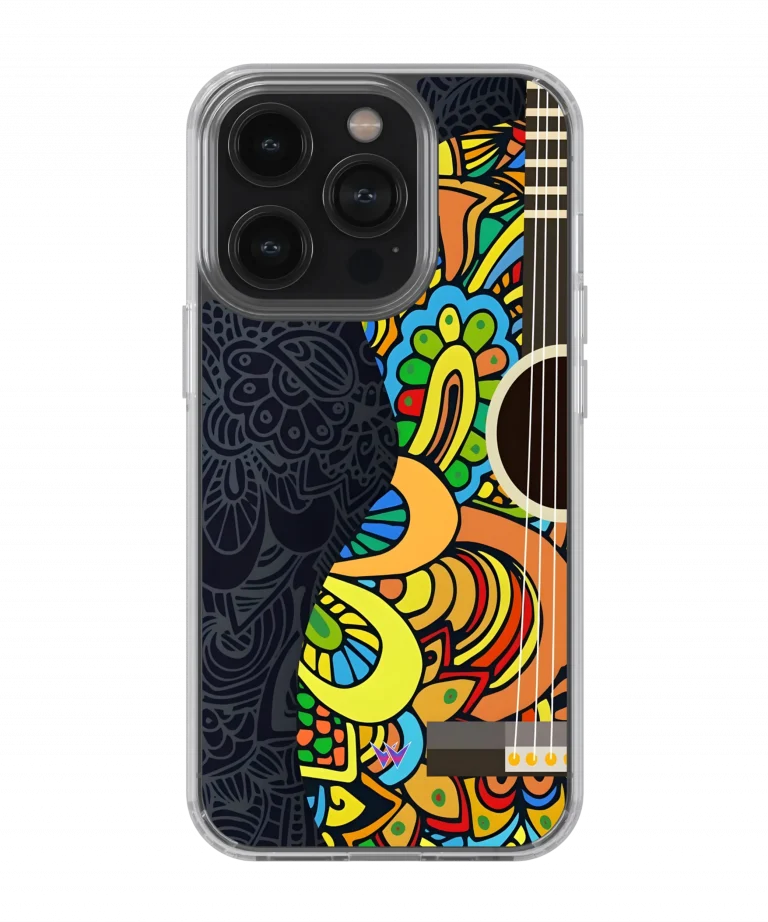 Mandala Guitar Silicone Case