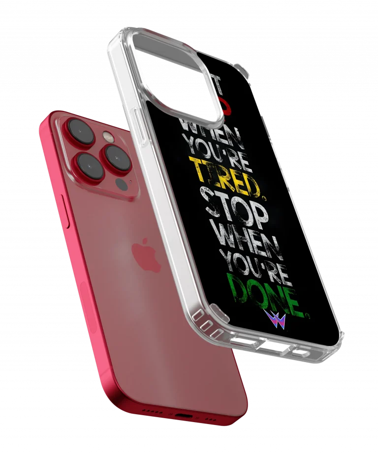 Don't Stop Silicone Case