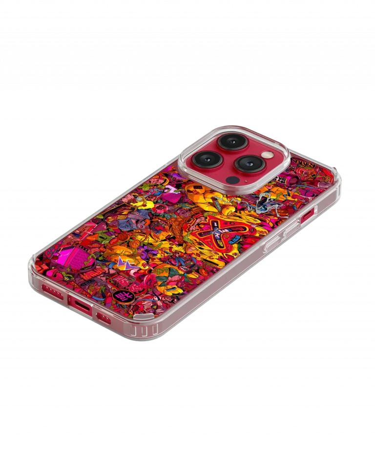 Monster Collage Silicone Case