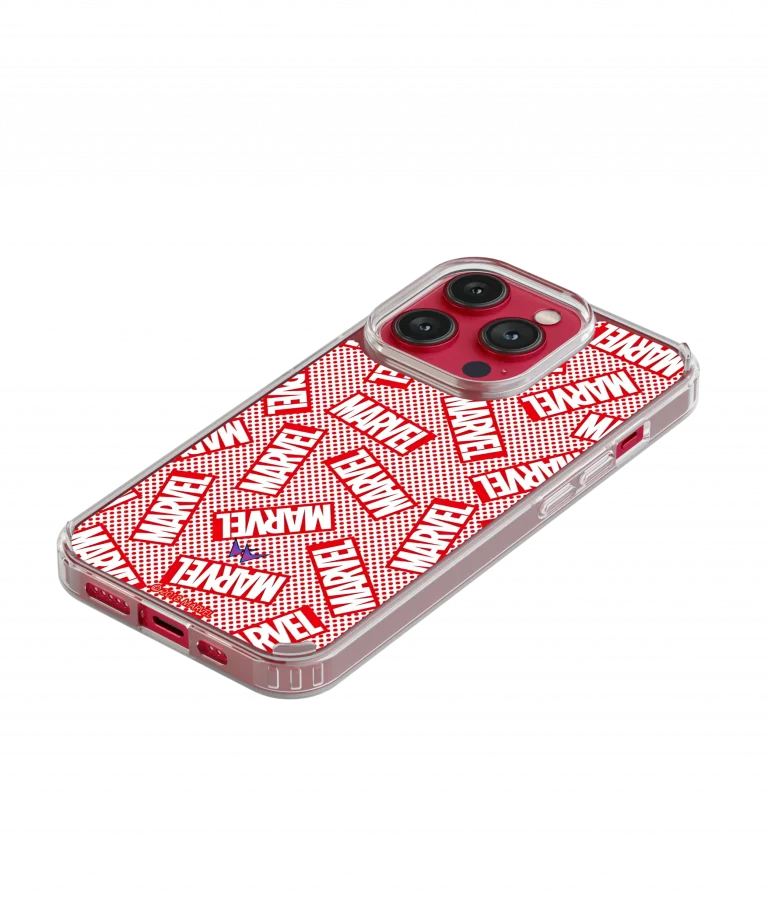 Marvel Tags Silicone Case