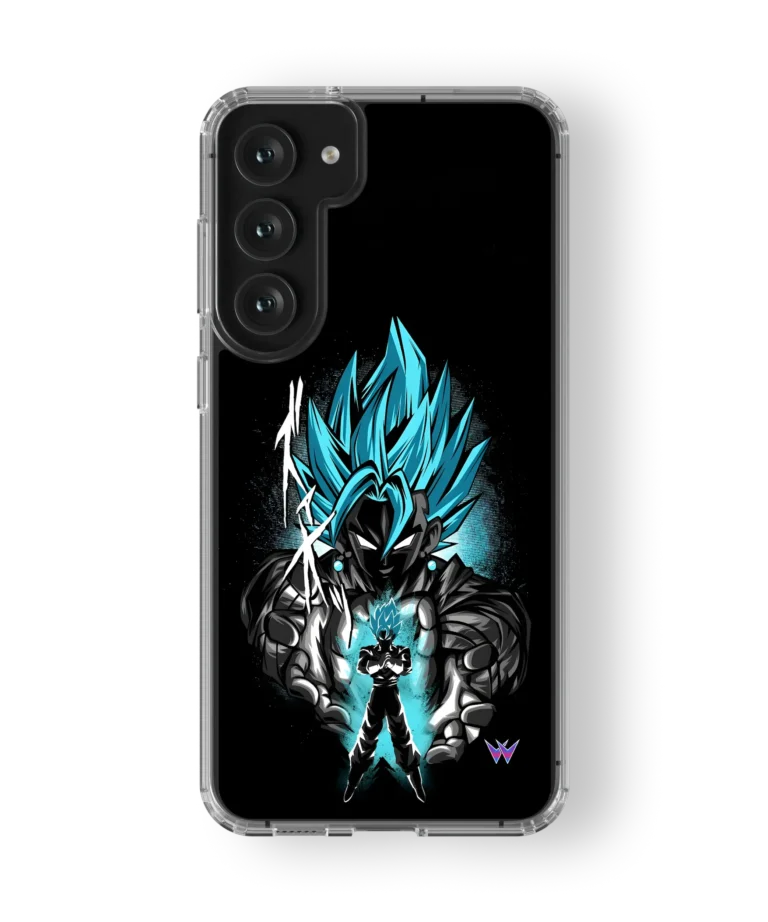 Goku SSJ Blue Silicone Case