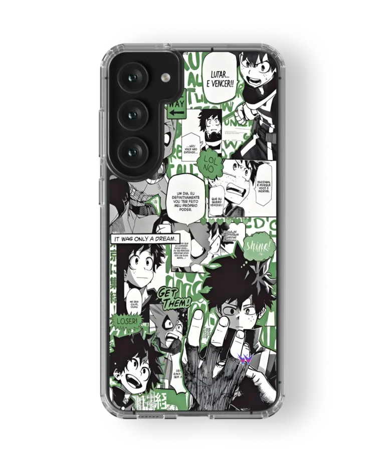 Deku Manga Silicone Case