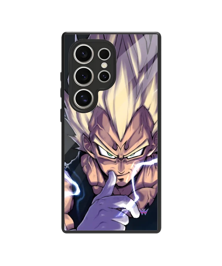 Majin Vegeta Glass Case