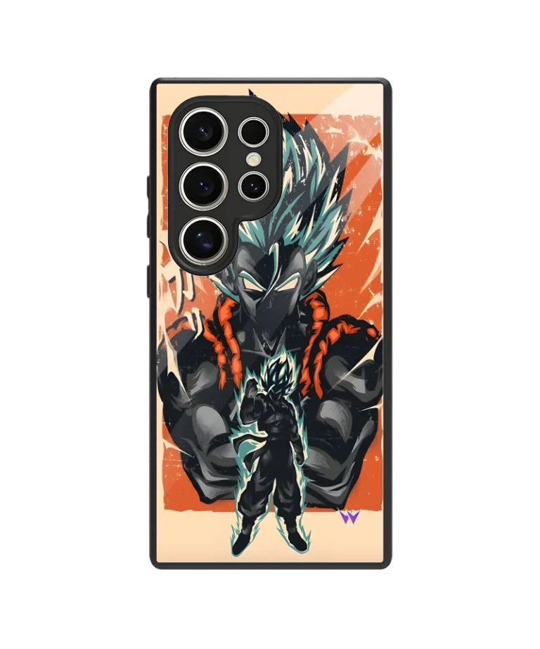 Gogeta SSJ Blue Glass Case
