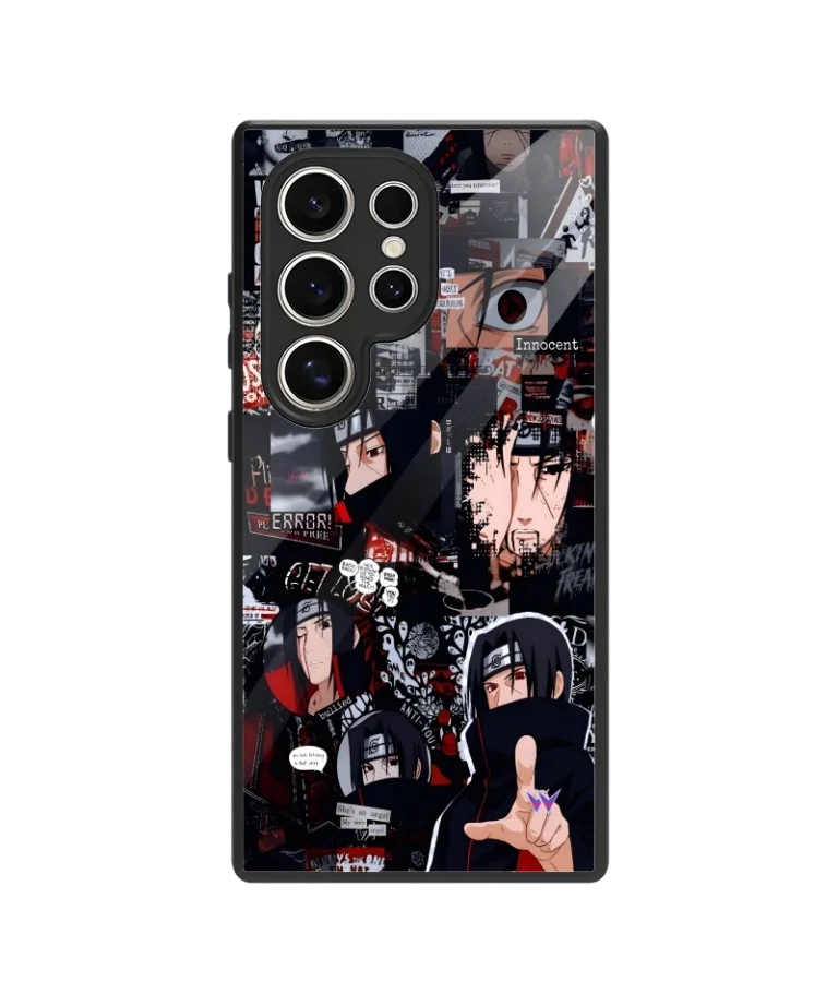 Itachi Collage Glass Case