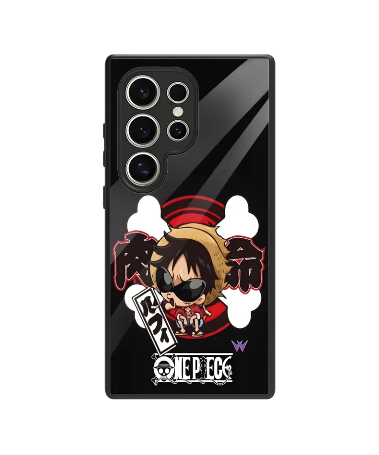 Luffy delinquent Glass Case