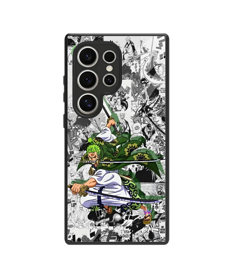 Zoro green Glass Case