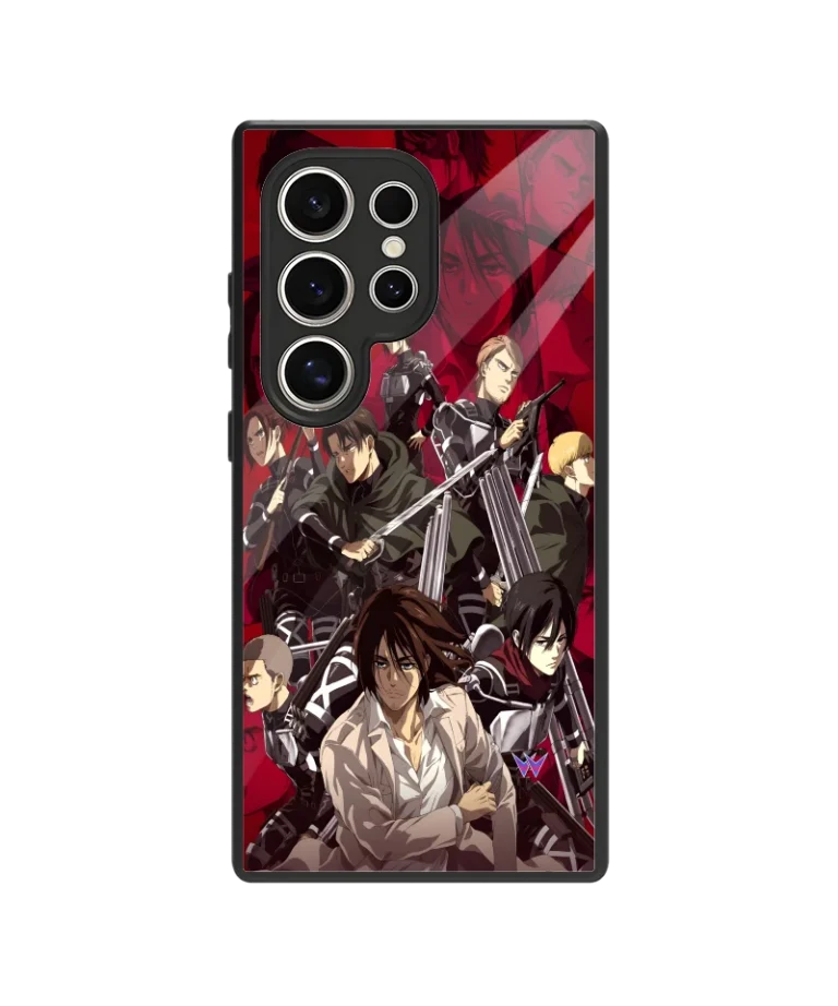 AOT Team Glass Case