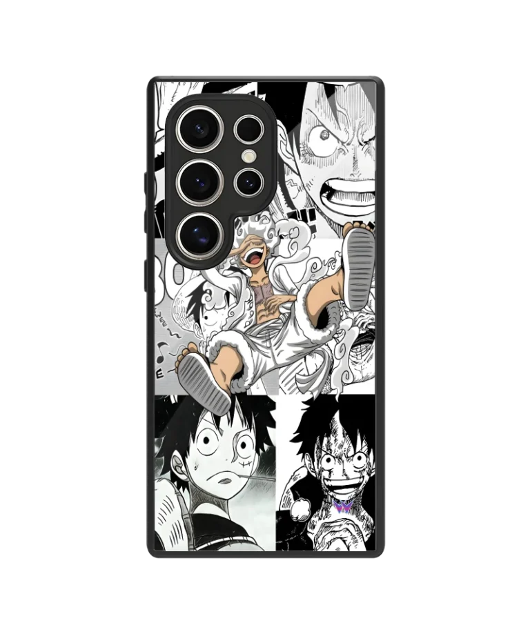 Gear 5 collage Glass Case