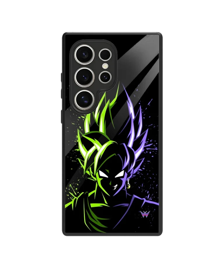 Goku Black Glass Case