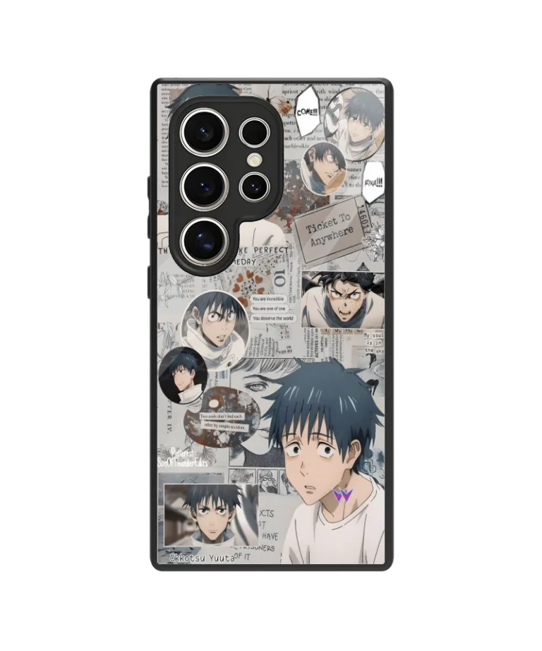 Yuta Collage Glass Case