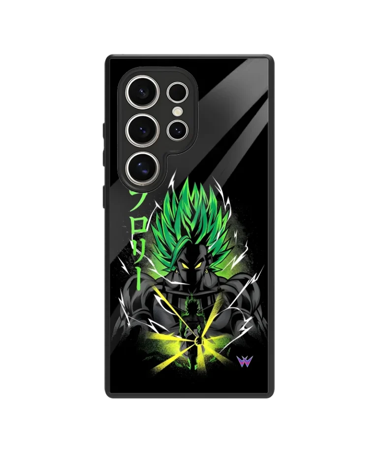Broly Neon Glass Case