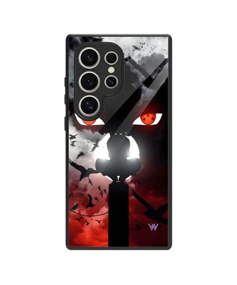 Itachi Bloody Night Glass Case