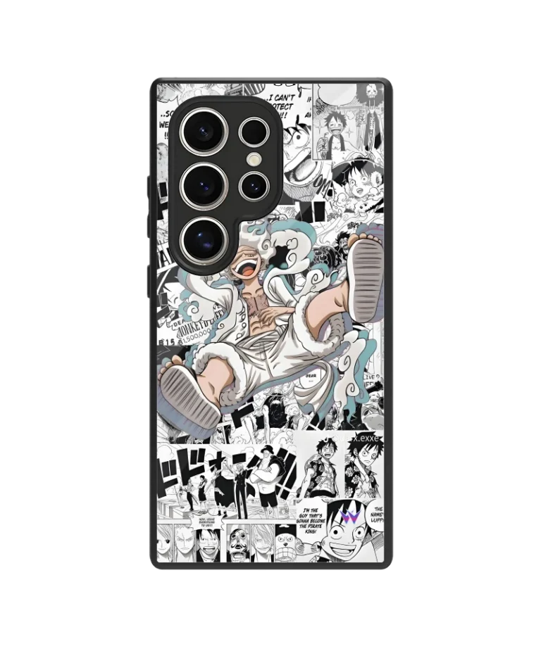 Gear V Manga Glass Case
