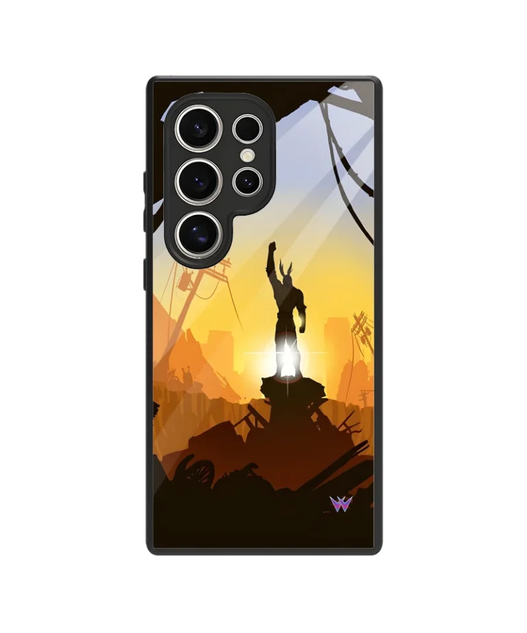 All Might Glass Case