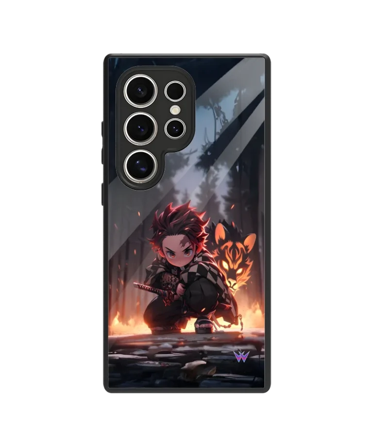 Kid Tanjiro Glass Case