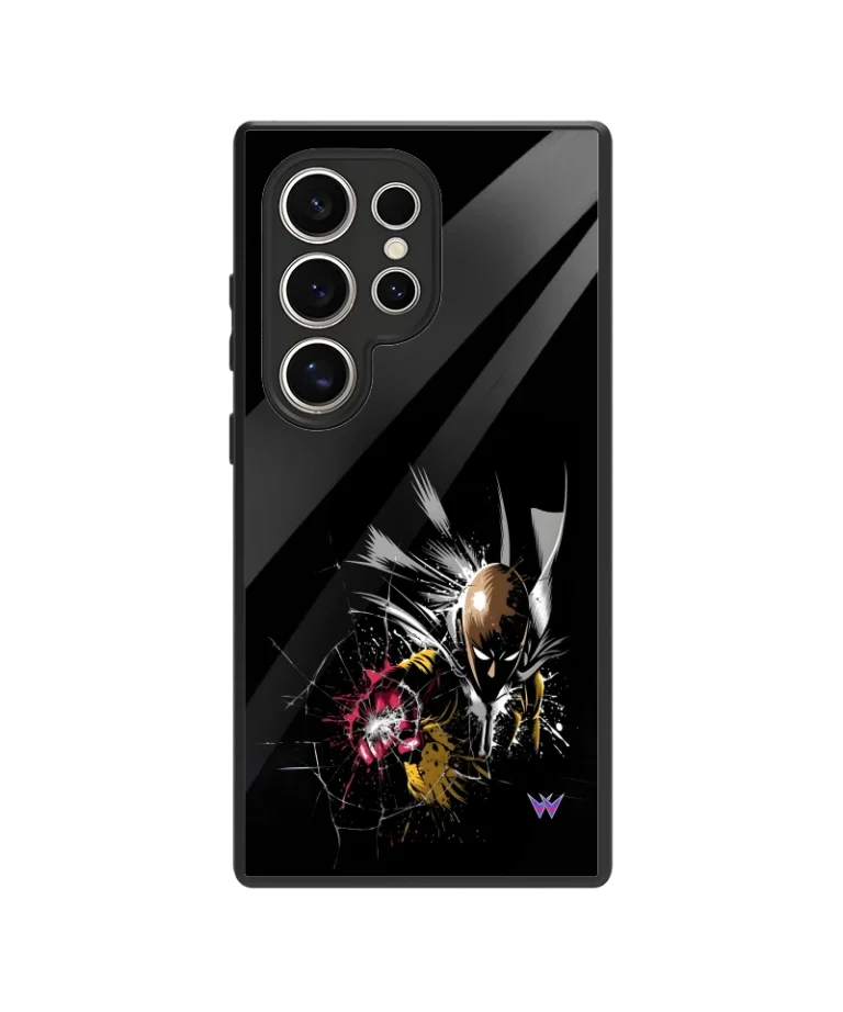 One Punch Man Glass Case