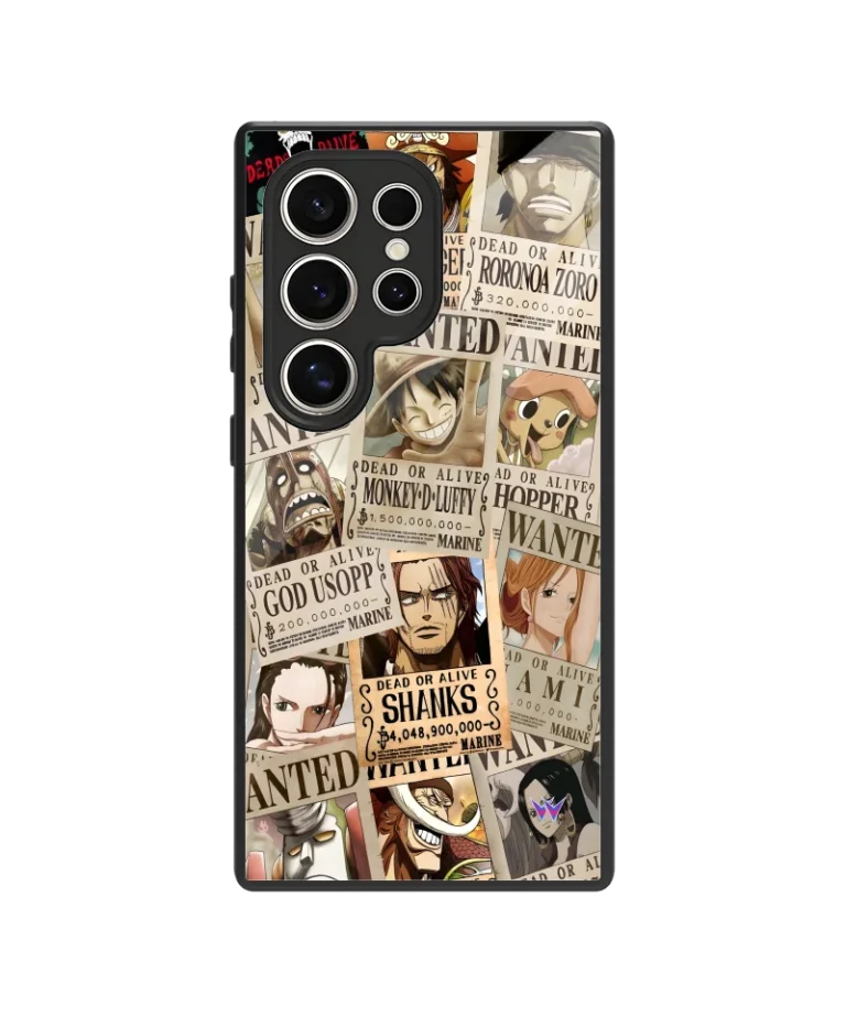 One Piece V Glass Case