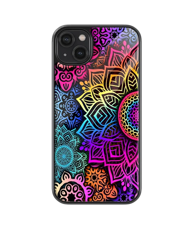 Infinite Lotus Glass Case