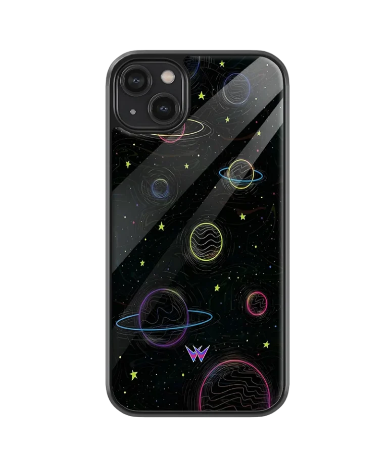 Night Galaxy Glass Case