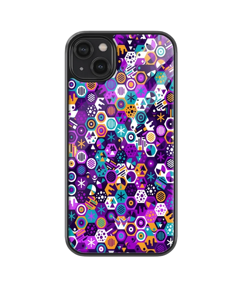 Honeycomb Maze Glass Case