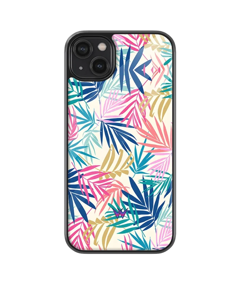 Flora Leaf Glass Case