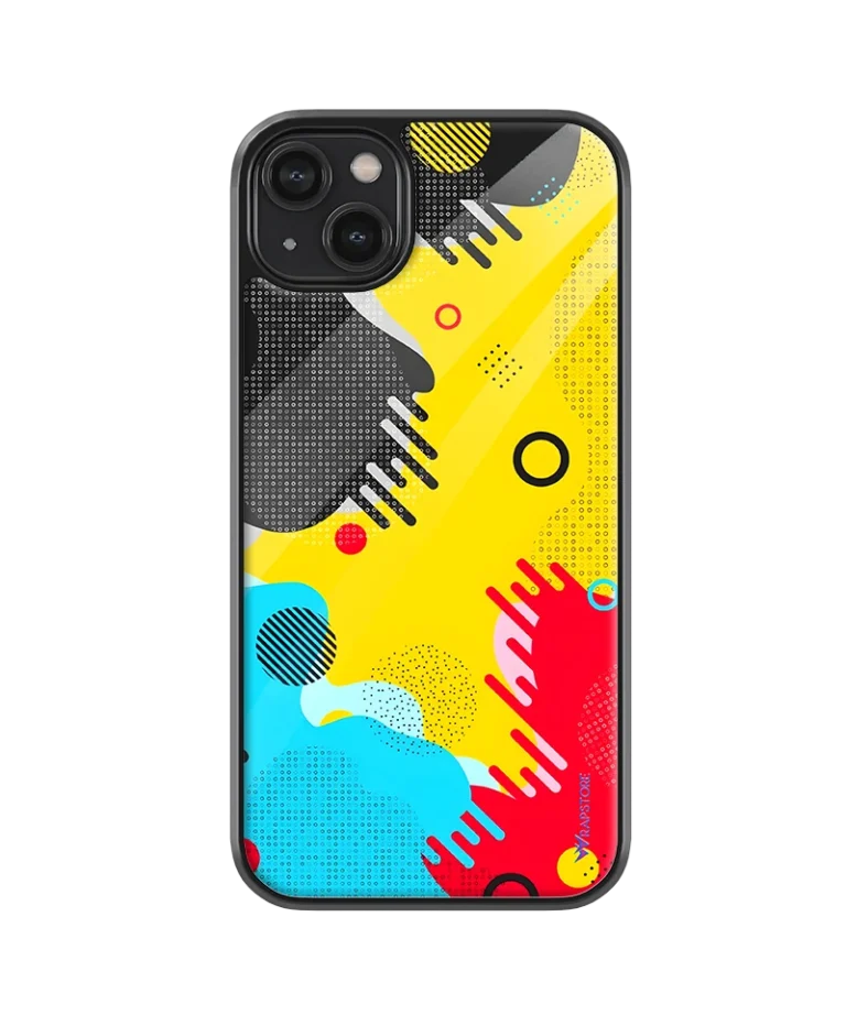 Color Spill Glass Case