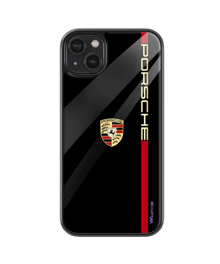 Porche Gold Glass Case