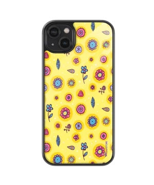 Flower Bubbles Glass Case
