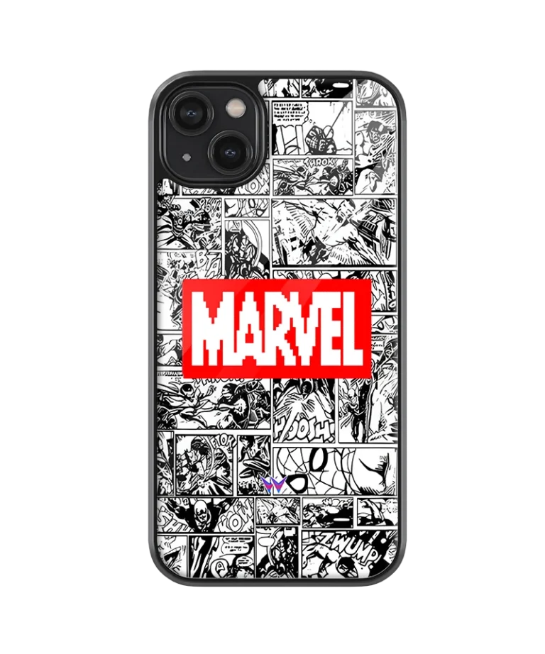 Marvel Doodle Glass Case