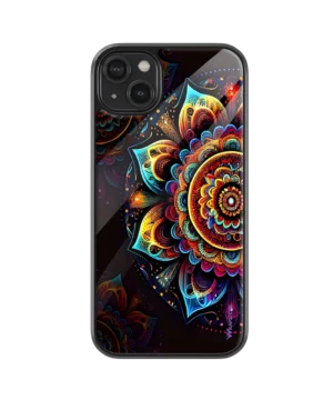 Mandala Verse Glass Case