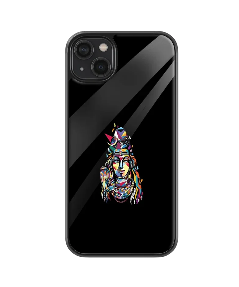 Shiva Sketch Glass Case