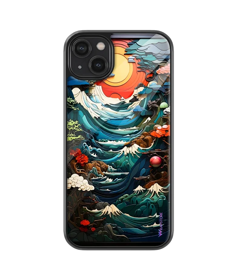 Japan View Glass Case